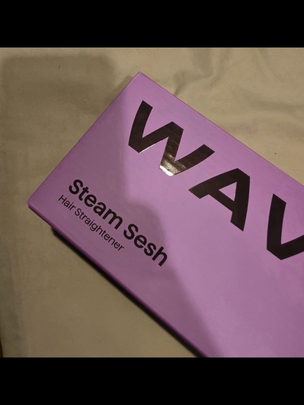 WAVY Steam Sesh Hair Straightener - Pink